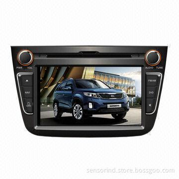 7-inch Digital Display In-dash DVD Player, Suitable for Kia Sorento
